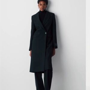 Aritzia Black Constant Coat